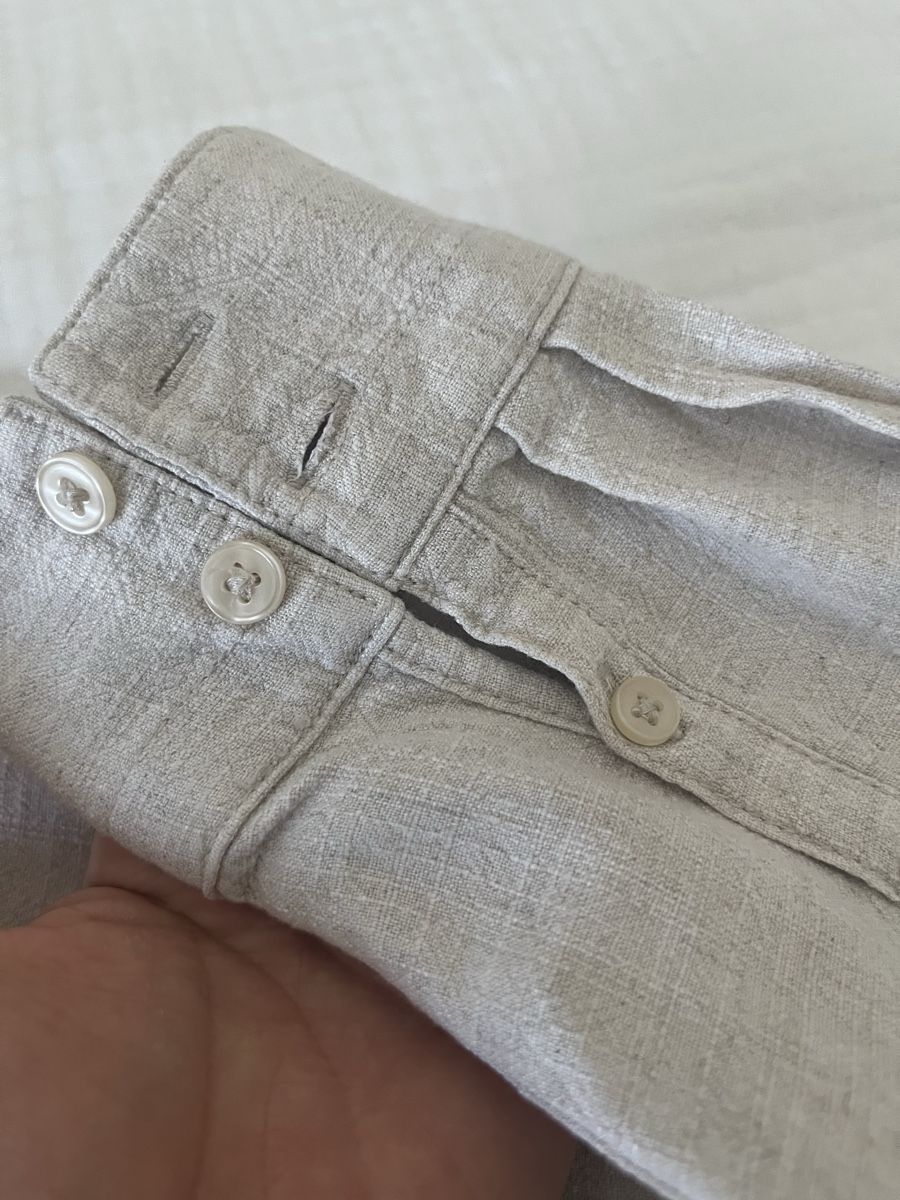 Weekday Blusen: Weekday beige Leinenmix Hemd/Bluse Gr 40 – Gebraucht aus Esslingen von Yanafuchs 3