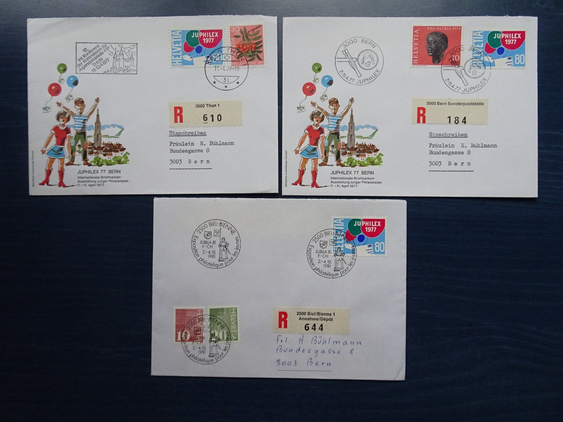 Stempel: Div. Spezielle Stempel – Gebraucht aus Aadorf von Chnorli-Furz