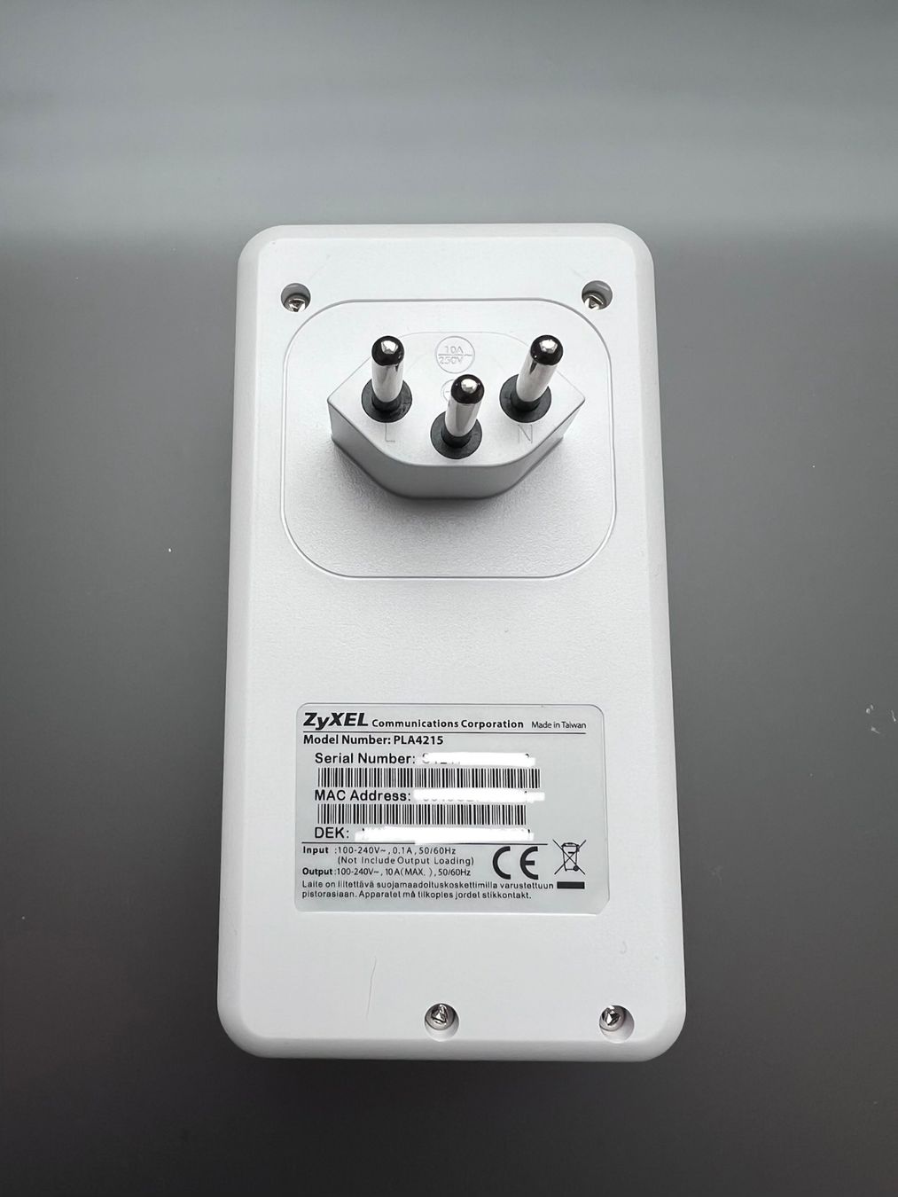 Zyxel Laufwerke & Adapter: Zyxel Powerline-Adapter - PLA4215 / 2 Stück – Gebraucht aus Root von Tech-Nick 4