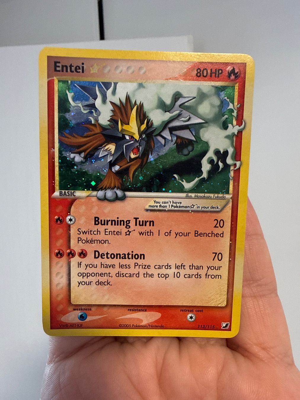 Karten: Pokemon Entei Goldstar – Gebraucht aus Frauenfeld von Poke_Toniii