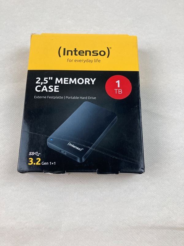 Dischi rigidi: INTENSO | externe Festplatte | 1TB | Schwarz – Nuovo e nell'imballaggio originale da Wittenbach venduto da Restwert_St-Gallen
