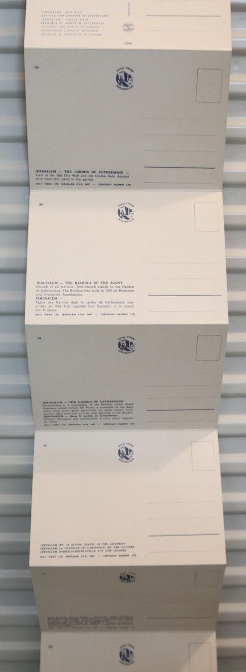 Ansichtskarten: 10x Ak Jerusalem Postkarten ungelaufen – Neu (gemäss Beschreibung) aus Eschenbach SG von Astalavista 6