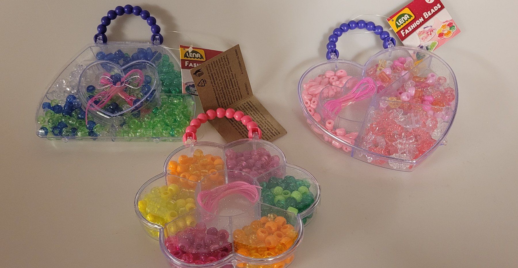 Kit bricolage: Lena Perlenset 3er Set Ab 3 Jahren – Nuovo e nell'imballaggio originale da Oberuzwil venduto da aseinkaufswelt