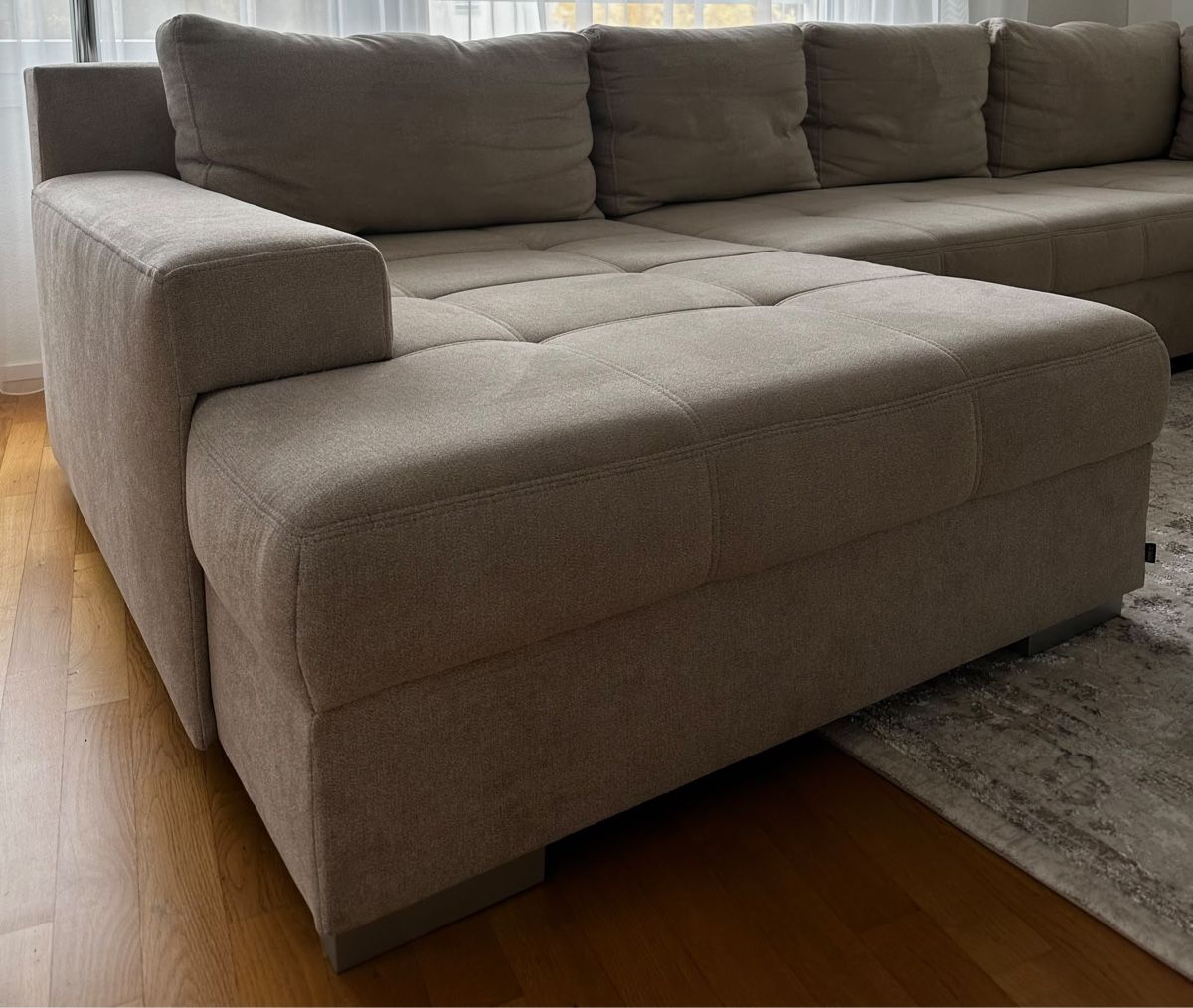 Sofas: Wohnlandschaft in Beige, U-Form – Gebraucht aus Herisau von tob_7x57 3