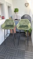 Barhocker Dunkelgrün 2st 
