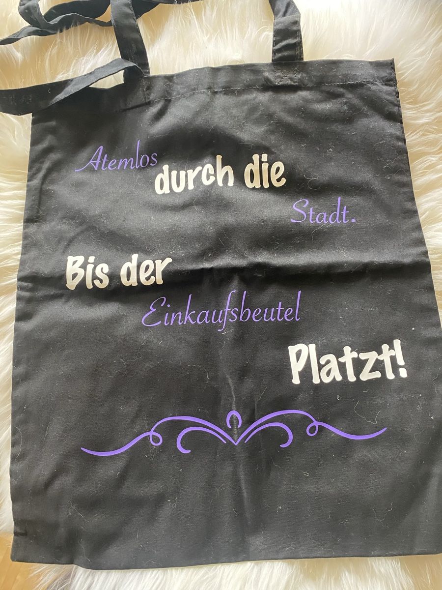 Borse: Stofftasche, Einkaufstasche – Nuovo (secondo la descrizione) da Murgenthal venduto da anmedlung