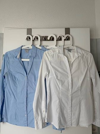 5 klassische Blusen Gr. 36 von H&M
