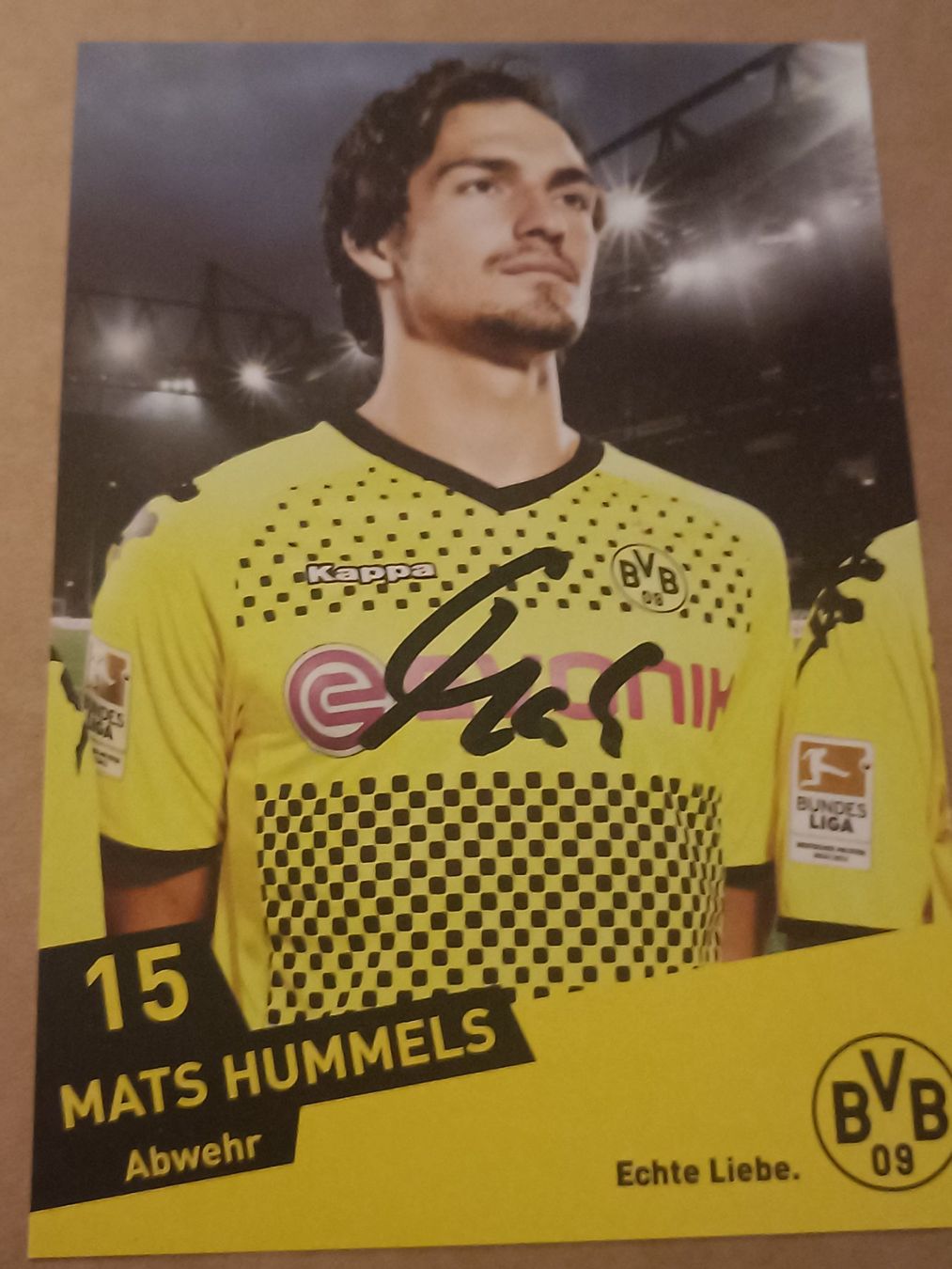 Autographes: Mats Hummels - BVB 11/22- Borussia Dortmund – D'occasion à Menziken par Artographs