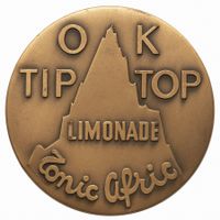 Spiegel - Miroir - Medaille - OK TIP TOP LIMONADE Tonic