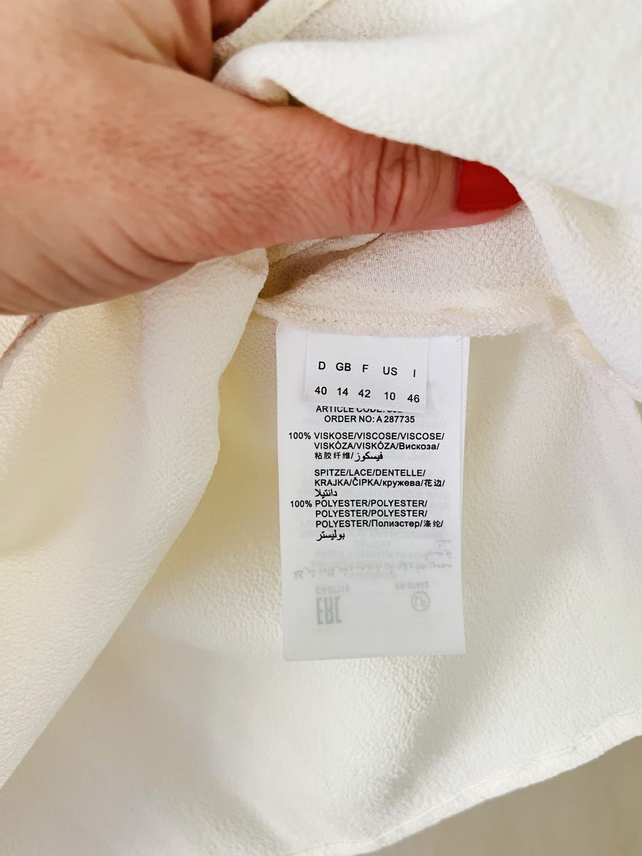 Camicette: OUI SET Bluse Top mit Spitze, Gr. 36 – Usato da Küsnacht ZH venduto da madrilena77 6