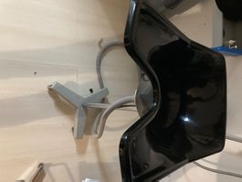 Friseur Waschbecken schwarz