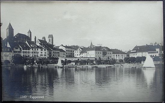 Cartes postales: RAPPERSWIL Hafen mit Segelschiff – Neuf (Voir description) à Jona par philajona