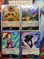 One Piece TCG Lot | Sabo Pedro Marco Caesar | 4 Karten