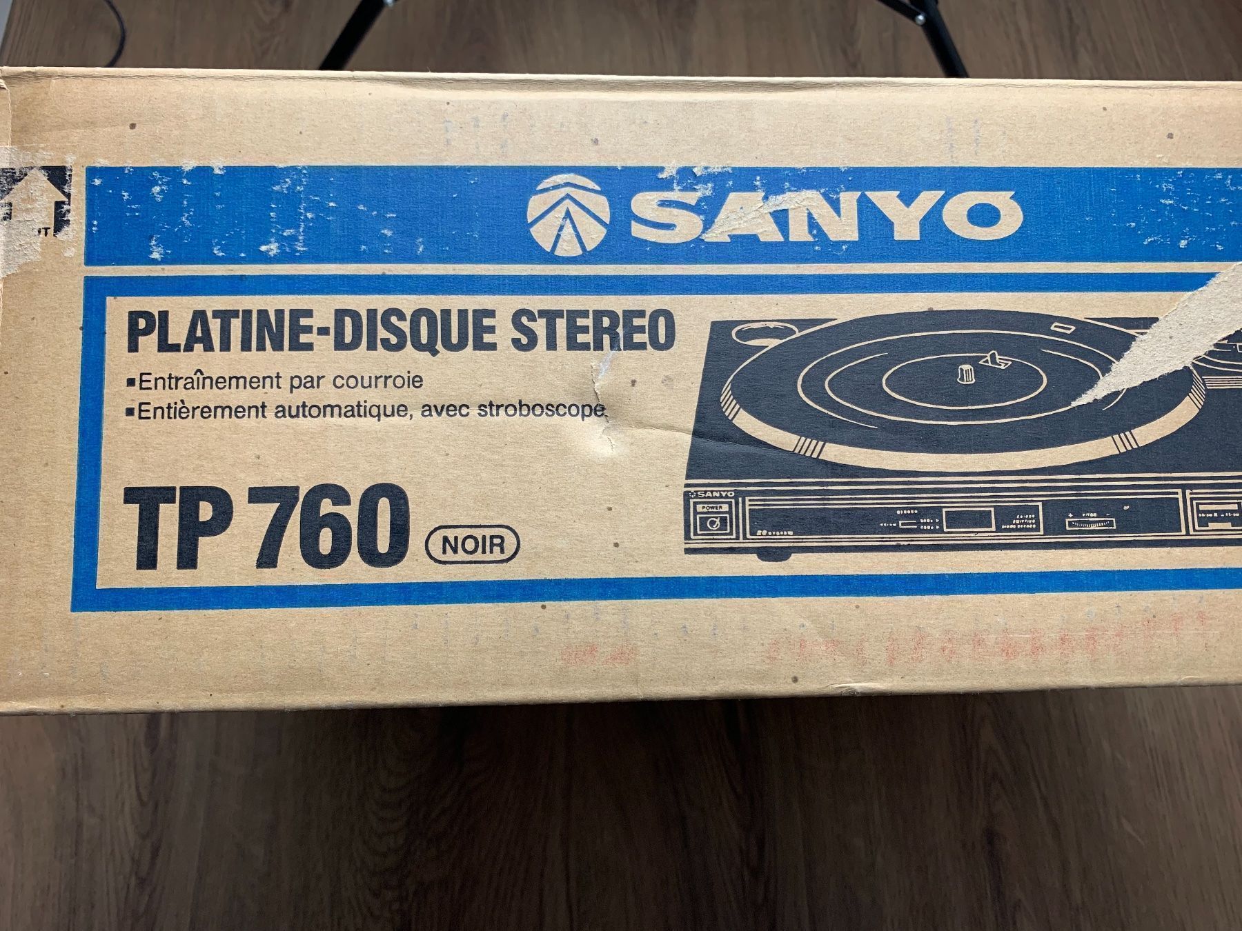 Sanyo Giradischi: Sanyo TP 760 Plattenspieler – Difettoso da Hallau venduto da R.R.91