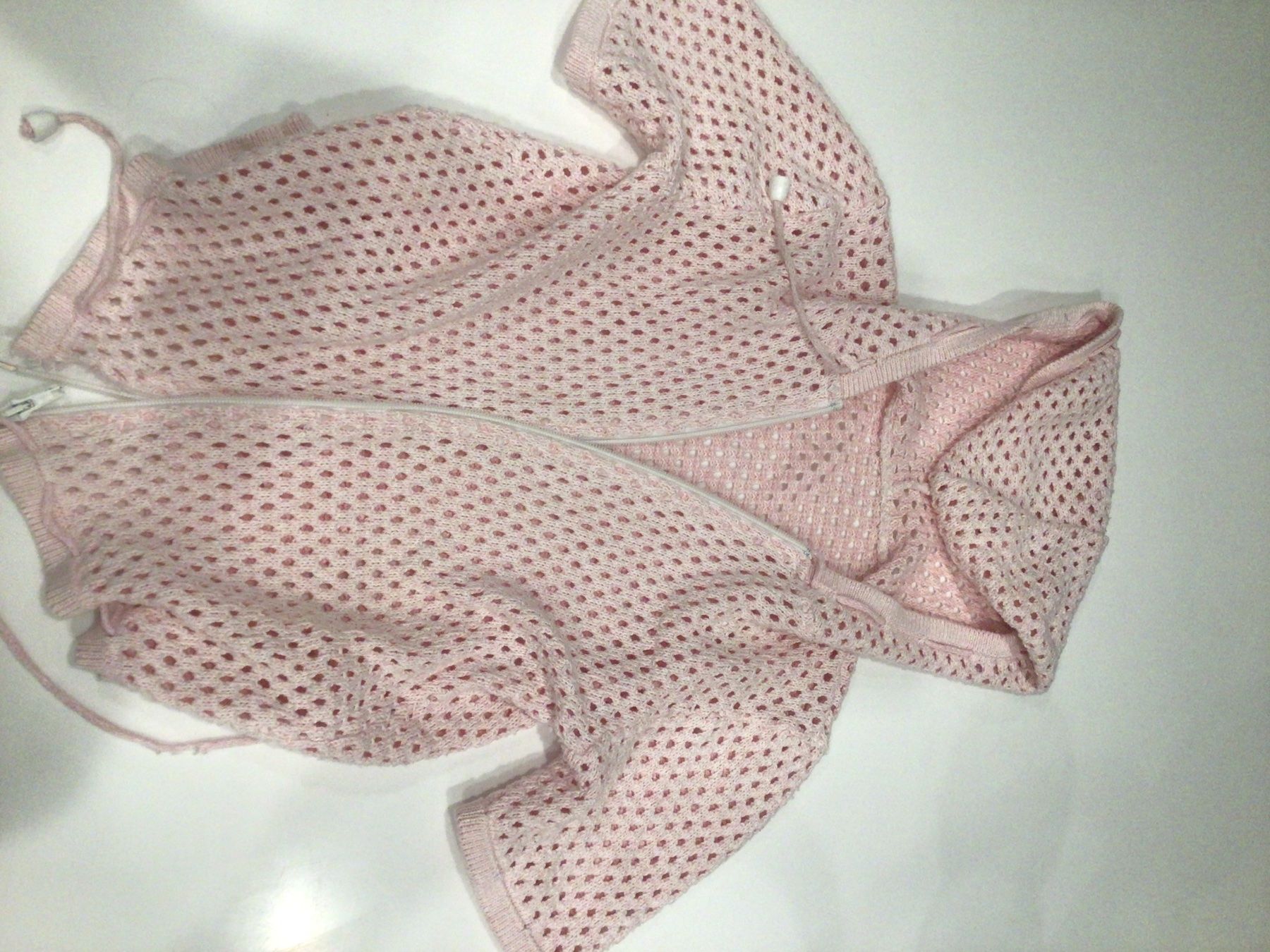 Giacche & Cappotti: Ballettjäckli rosa gestrickt – Usato da Rickenbach SZ venduto da Montagmorgen12
