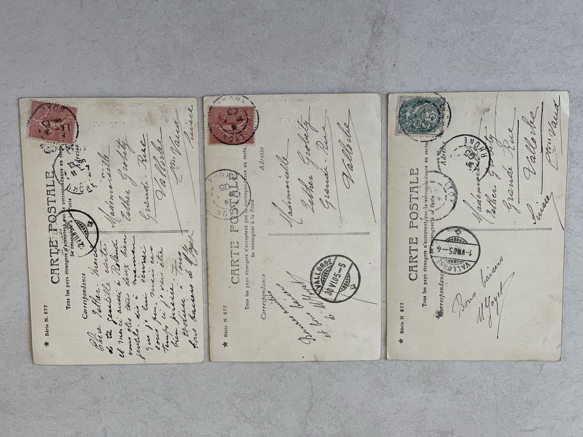Cartoline postali: 3 Alte Ansichtskarten – Usato da Strengelbach venduto da Aschatan5 1