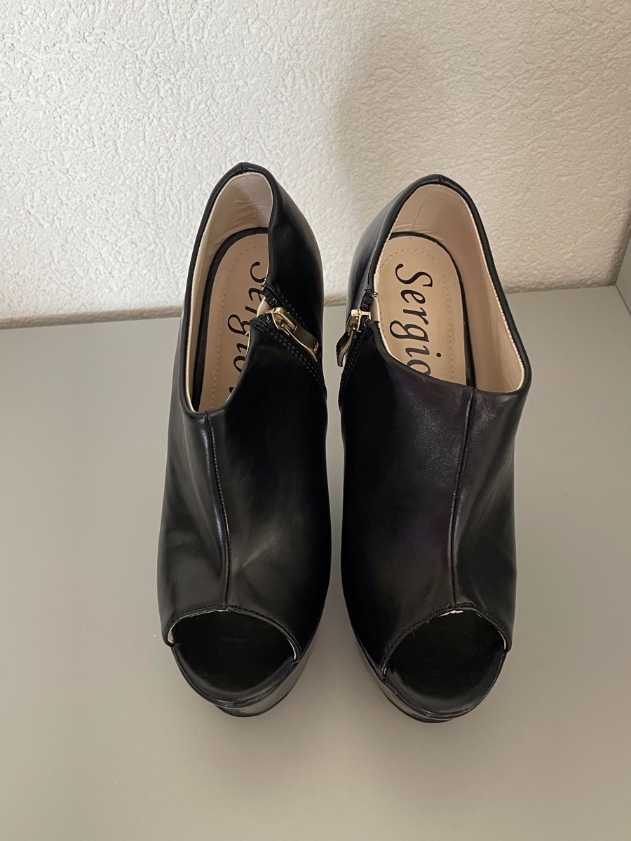 Scarpe da donna: Bottines compensées Sergio Todzi noires, taille 38 – Usato da Vuadens venduto da Nina11 2