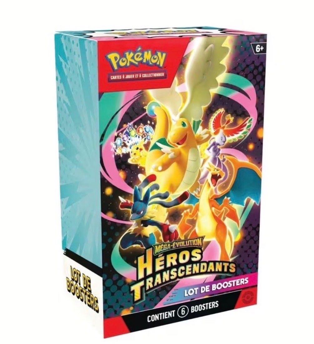 Pokémon Sammelbilder & Trading cards: Pokémon Bundle Héros Transcendants - ME2.5 - FR – Neu und originalverpackt aus Villars-tiercelin von Reaves