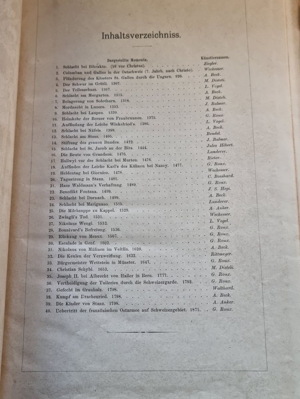 Libri: Schweizergeschichte in 40 Bildern – Usato da Trachslau venduto da post35 2