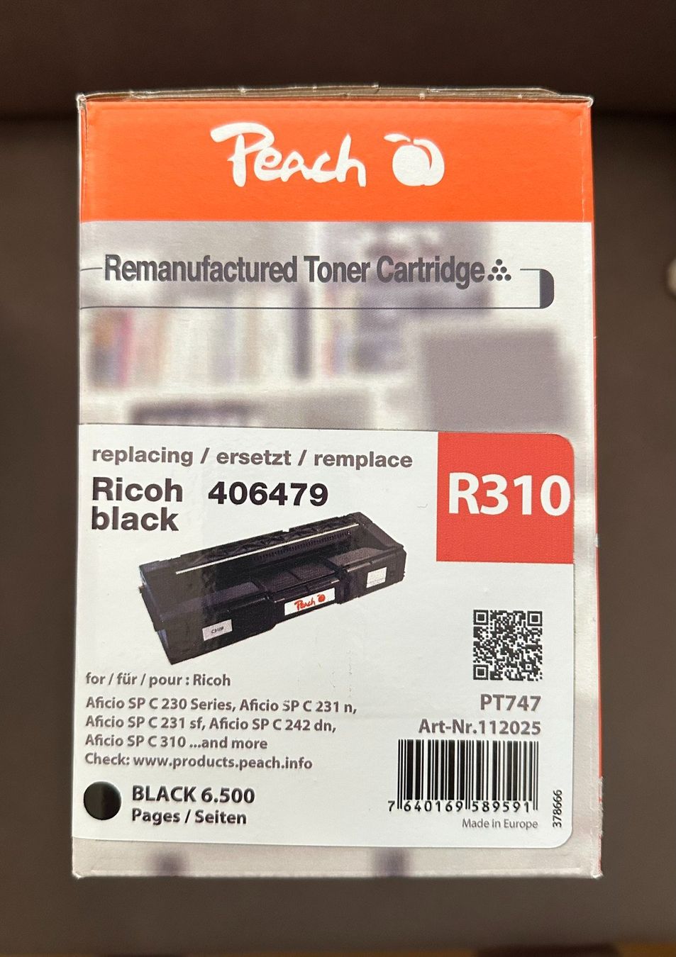 Ricoh Cartouches & Toner: 4 Stk. Toner Peach/ Ricoh – D'occasion à Strengelbach par Bonnies1 4