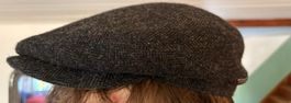 Herringbone Harris Tweed Driver Cap Gr. 62