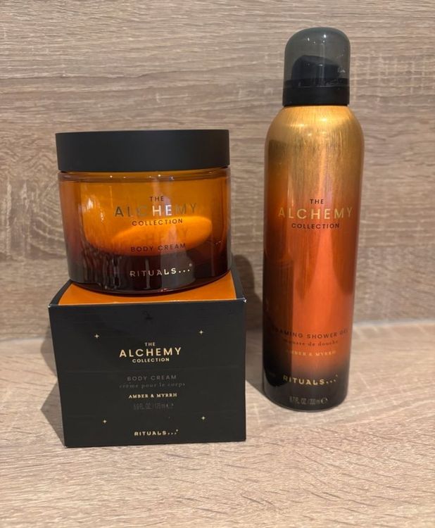 Rituals Alchemy Collection Set Shower Gel + Body Cream (Neu und ...