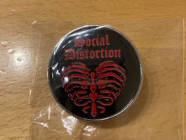 Social Distortion Pin Anstecker Punk Metal Rock Band