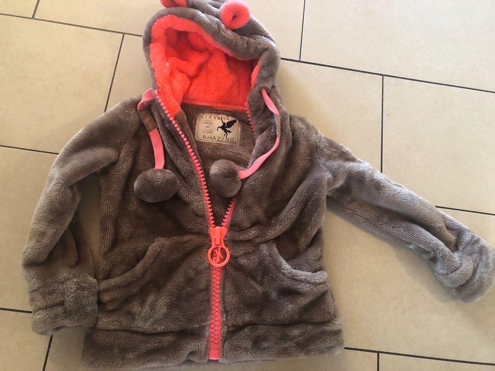 Veste Fille FILA Noir 152cm/12ans • Déclics éthiques