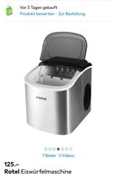 Rotel Eiswürfelmaschine Edelstahl gebürstet neu mit Garantie
