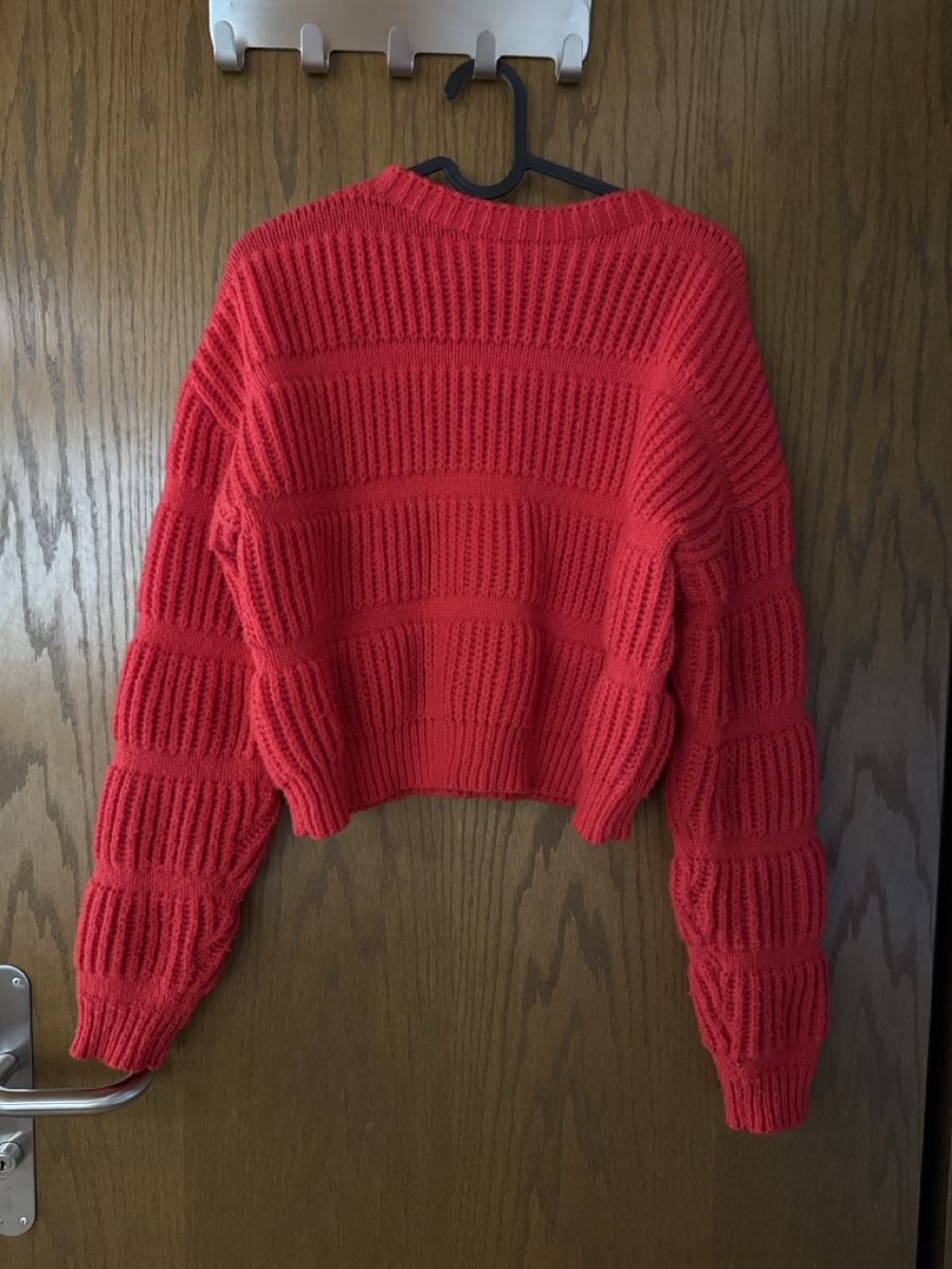 Maglioni & Felpe: Damen Pullover rot Strick Grösse S  – Usato da Heiden venduto da Bettyk11.