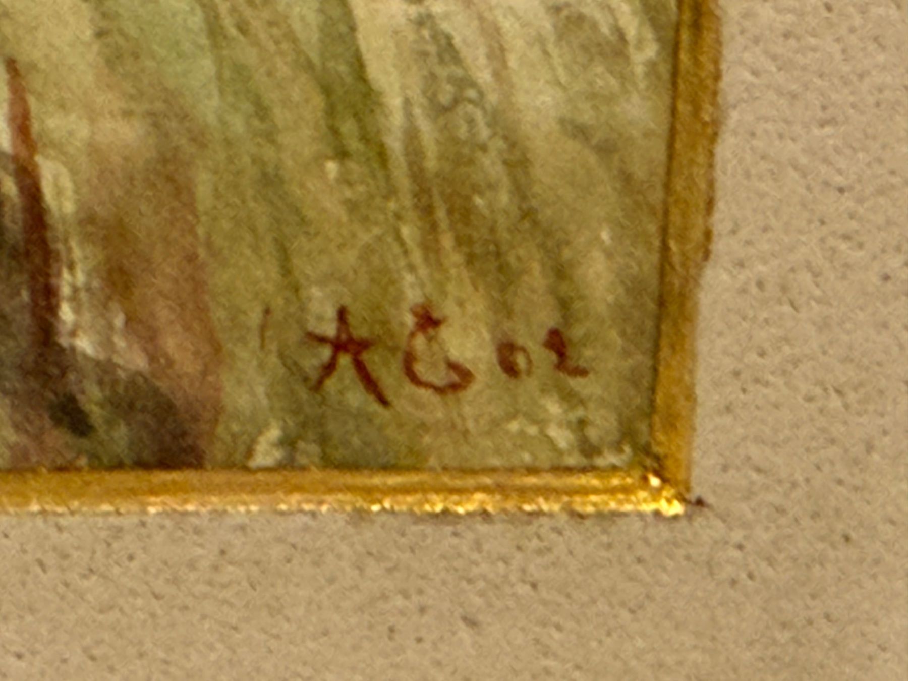 Gemälde: Antike Malerei Landschaft – Gebraucht aus Basel von PAUL_ART 9