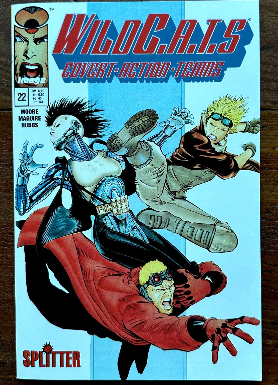 Comics: Wild C.A.T.S Nr. 22 Image Splitter, Wildcats – Gebraucht aus Seltisberg von quadartswiss