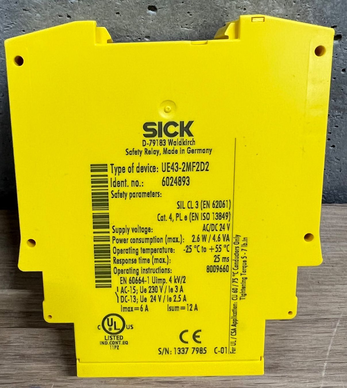 Elektronikbauteile: Sick Sicherheitsschalter / UE 43-2MF – Gebraucht aus Romanshorn von DonRicardoo 1