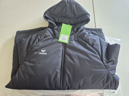 NEU, Erima Winterjacke, schwarz, Gr. S