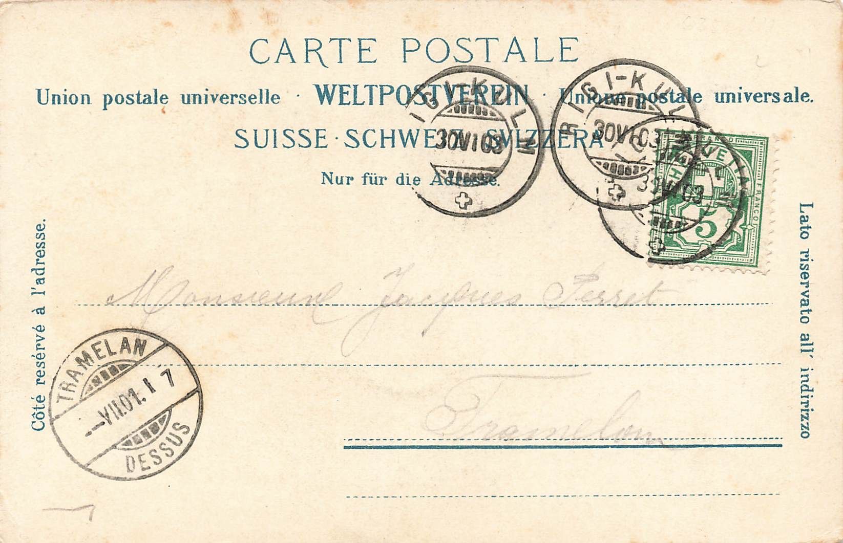 Cartoline postali: Rigi bahn schnurrtobelbrücke Gestell Rack – Usato da Biasca venduto da Blenio71 1