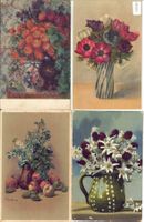 4 AK - Blumen