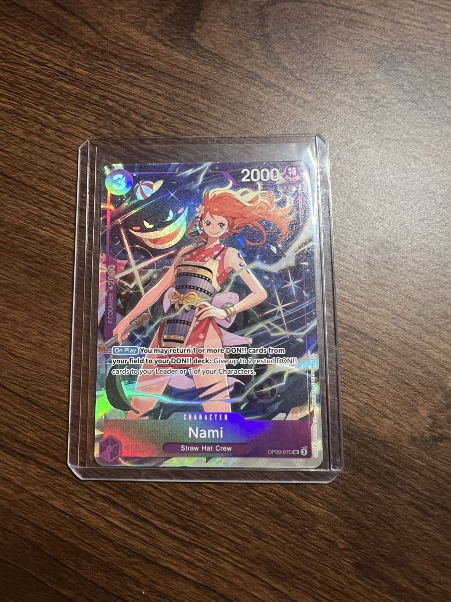 Bandai Carte collezionabili: One Piece Nami OP09-070 AA Gengar Nami – Nuovo (secondo la descrizione) da Brunnen venduto da Lucagt86 2