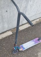 Trottinett stunt schwarz/bunt gebraucht