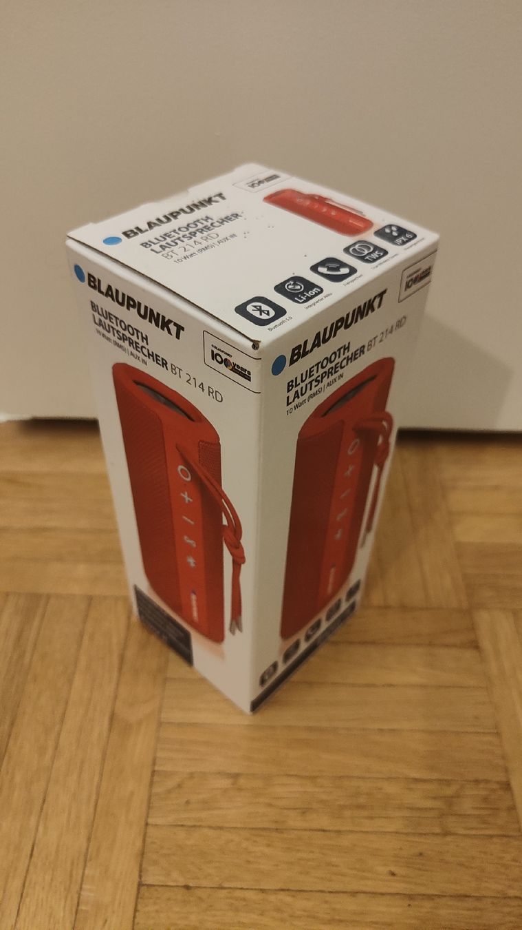 Blaupunkt Casse acustiche: Bluetooth Lautsprecher Blaupunkt – Nuovo e nell'imballaggio originale da Bern venduto da sem_q6yn
