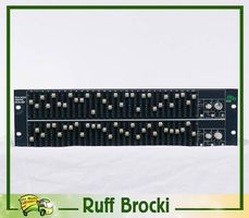 BSS FCS-960 2x30 Band dual mode graphic Equalizer