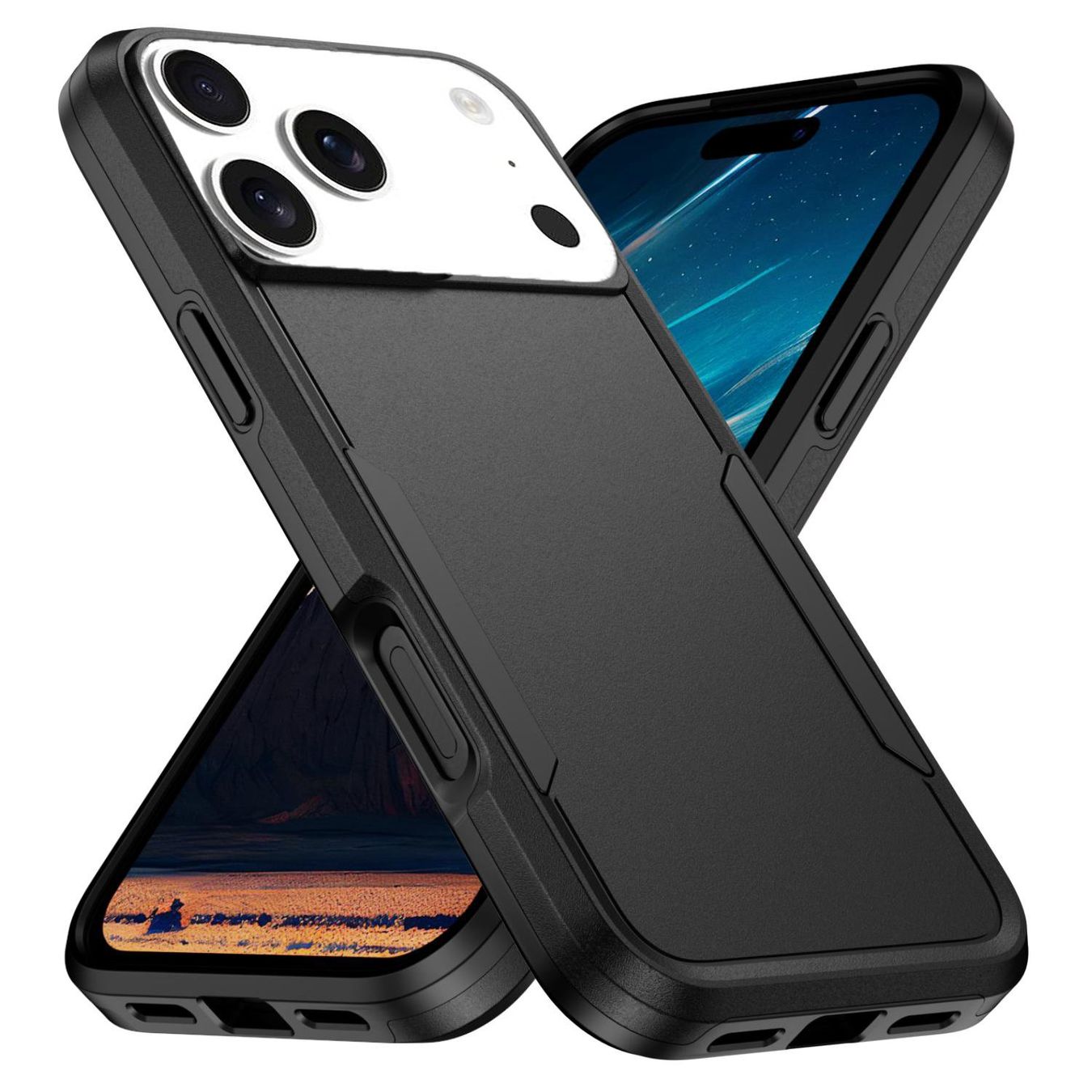 Cover & Protezioni schermo: iPhone 17 PRO Hülle Back Cover Hybrid Case Etui Coque Tasche – Nuovo e nell'imballaggio originale da Volketswil venduto da coverandmore 3