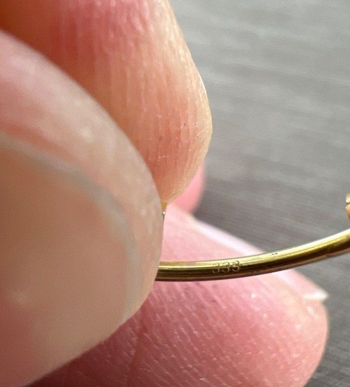 Orecchini pendenti & Orecchini a lobo: Creolen Ohrringe 333 Gold – Usato da Nottwil venduto da Verkaufen001 3