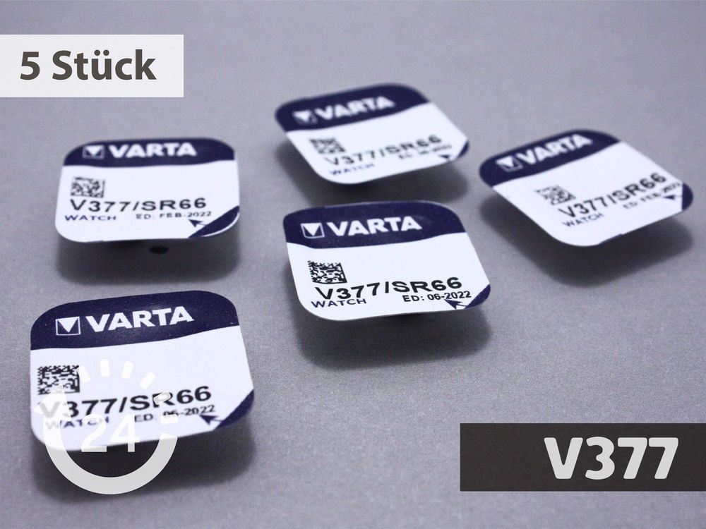 Varta Batterie V377 / SR66 / SR626SW | Pièces & accessoires
