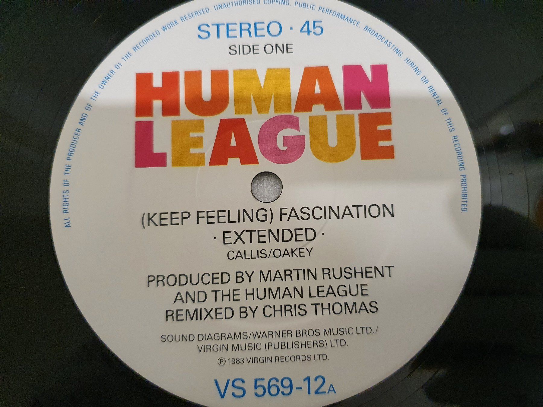 Dischi in vinile: Human League – Fascination – Usato da Uster venduto da Vinyl-Leidenschaft 3