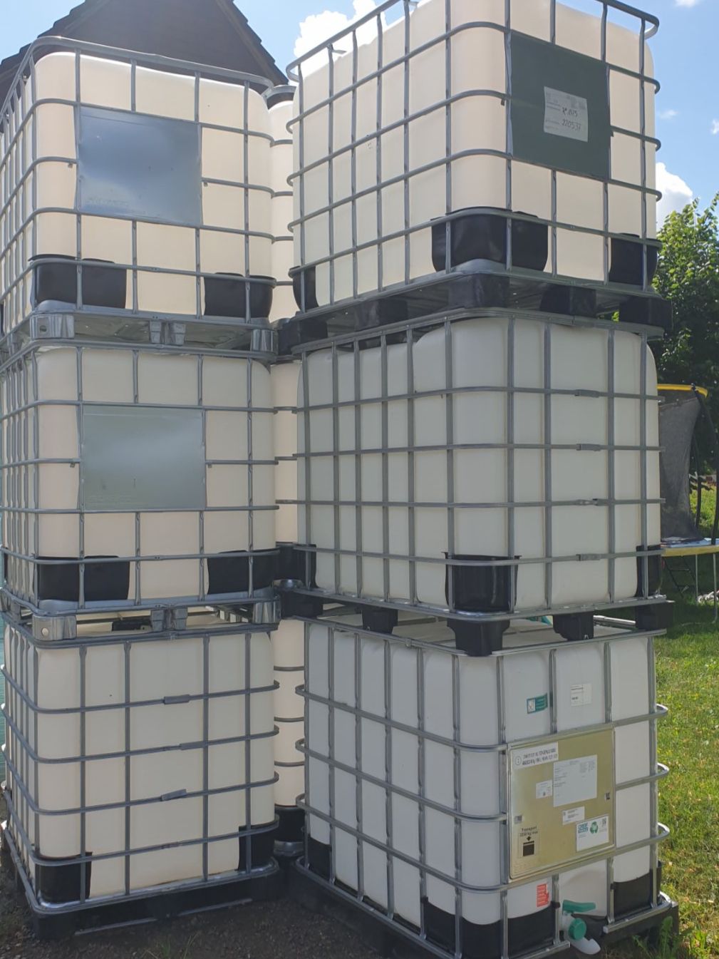 Abbeveratoi e trogoli: IBC Tank 600liter – Usato da Siebnen venduto da Grosswis50 3