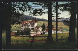 Schlegwegbad, Ortspartie mit Hotel von F