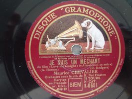 Maurice Chevalier - 8 Disques 78 tours Gramophone (Lot 01)