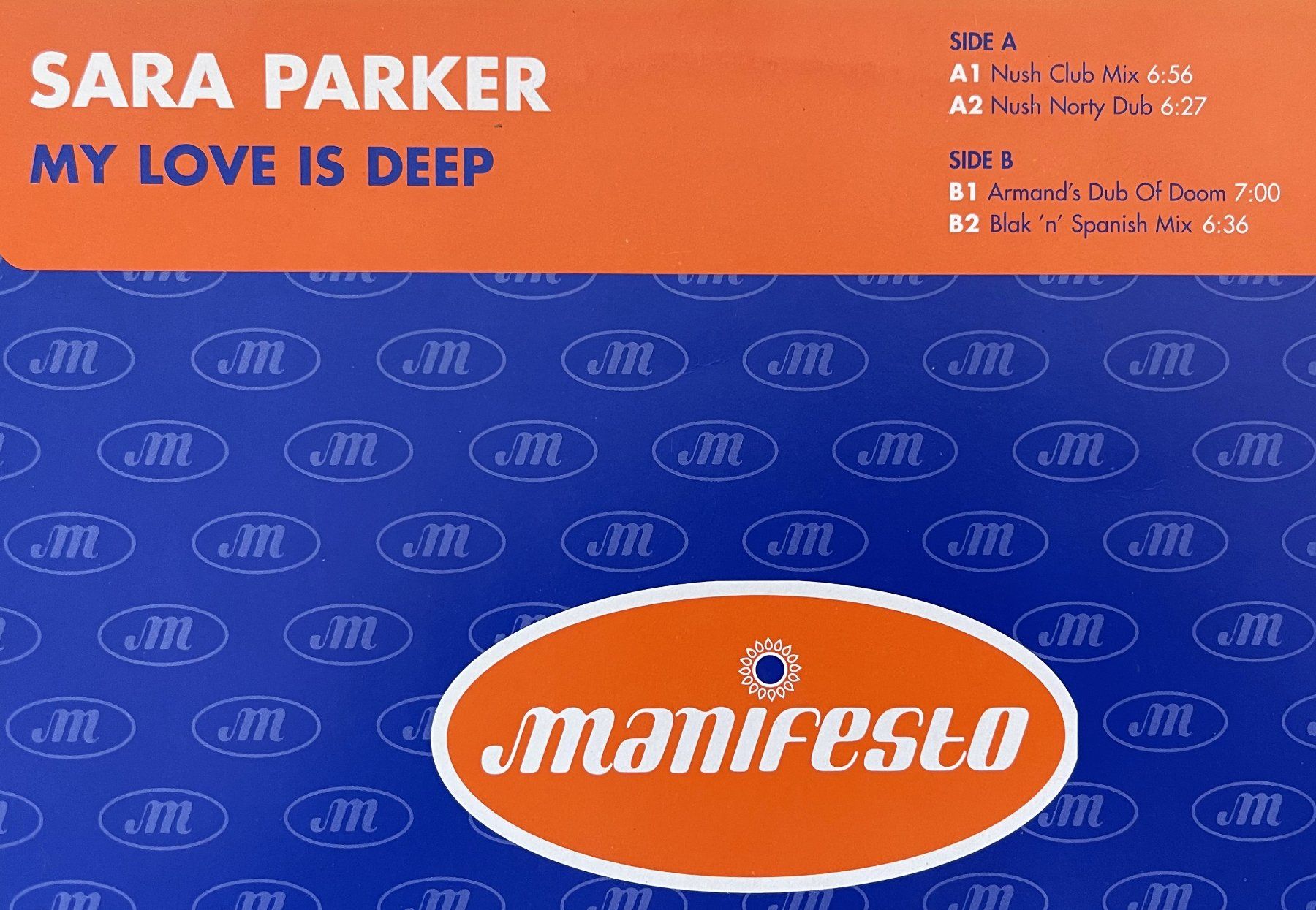 Dischi in vinile: Sara Parker - My Love is Deep VINYL – Usato da Oftringen venduto da Vucki 1