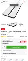 Piste gonflable Airtrack noir 4,5 mètres bon état