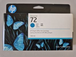 HP 72 Cyan 130ml Original HP Druckerpatrone (C9371A)